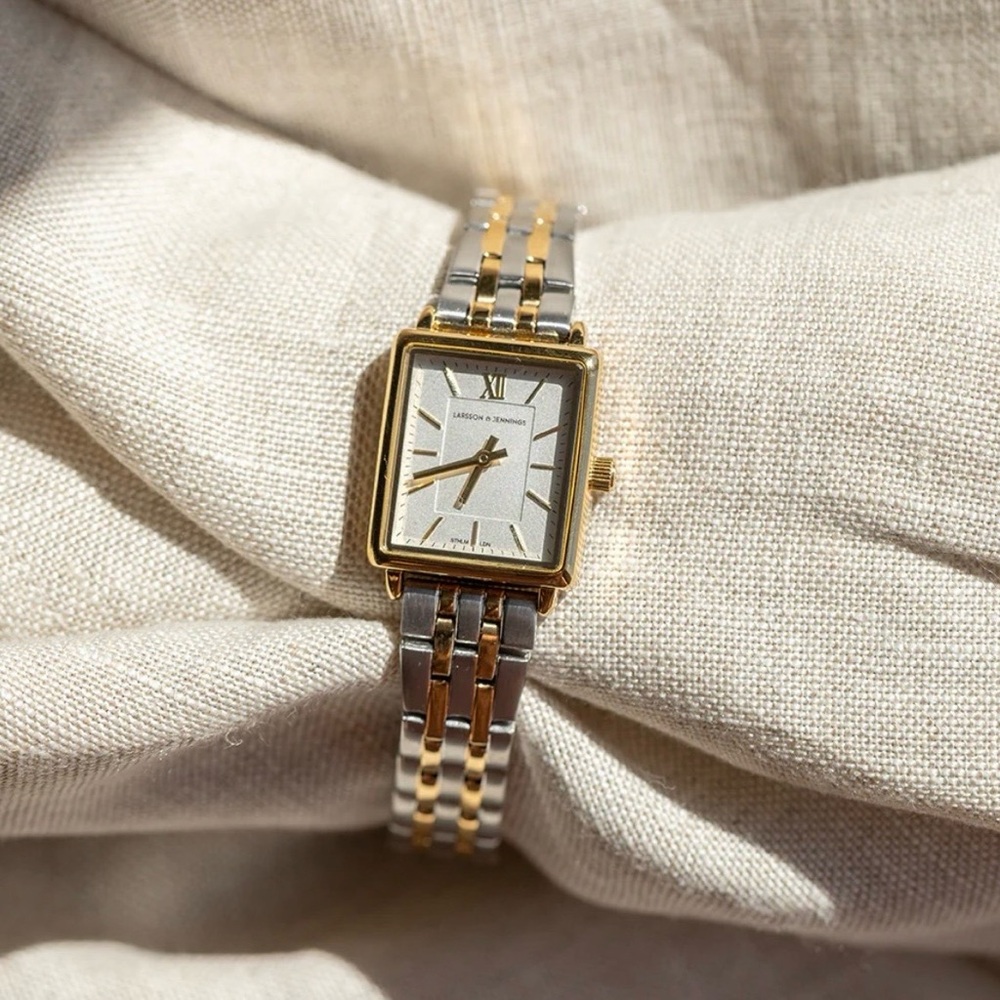 Larsson & Jennings: Boyfriend Mixed Metal Watch